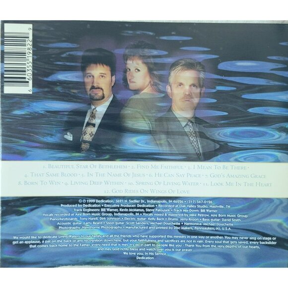 Dedication Living Waters Music CD "Beautiful Star of Bethlehem" 37328cd - Picture 2 of 2